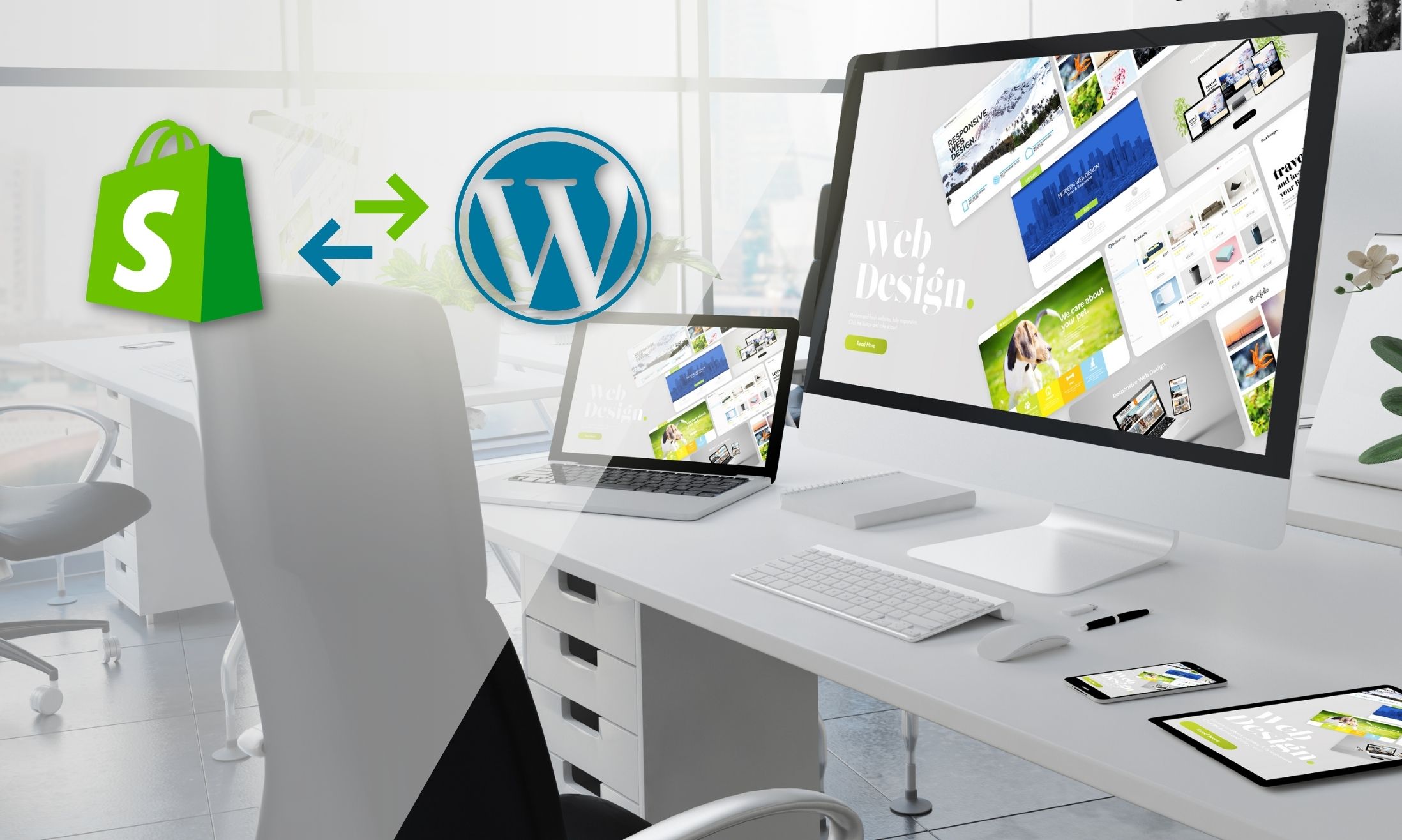 WordPress and Shopify
